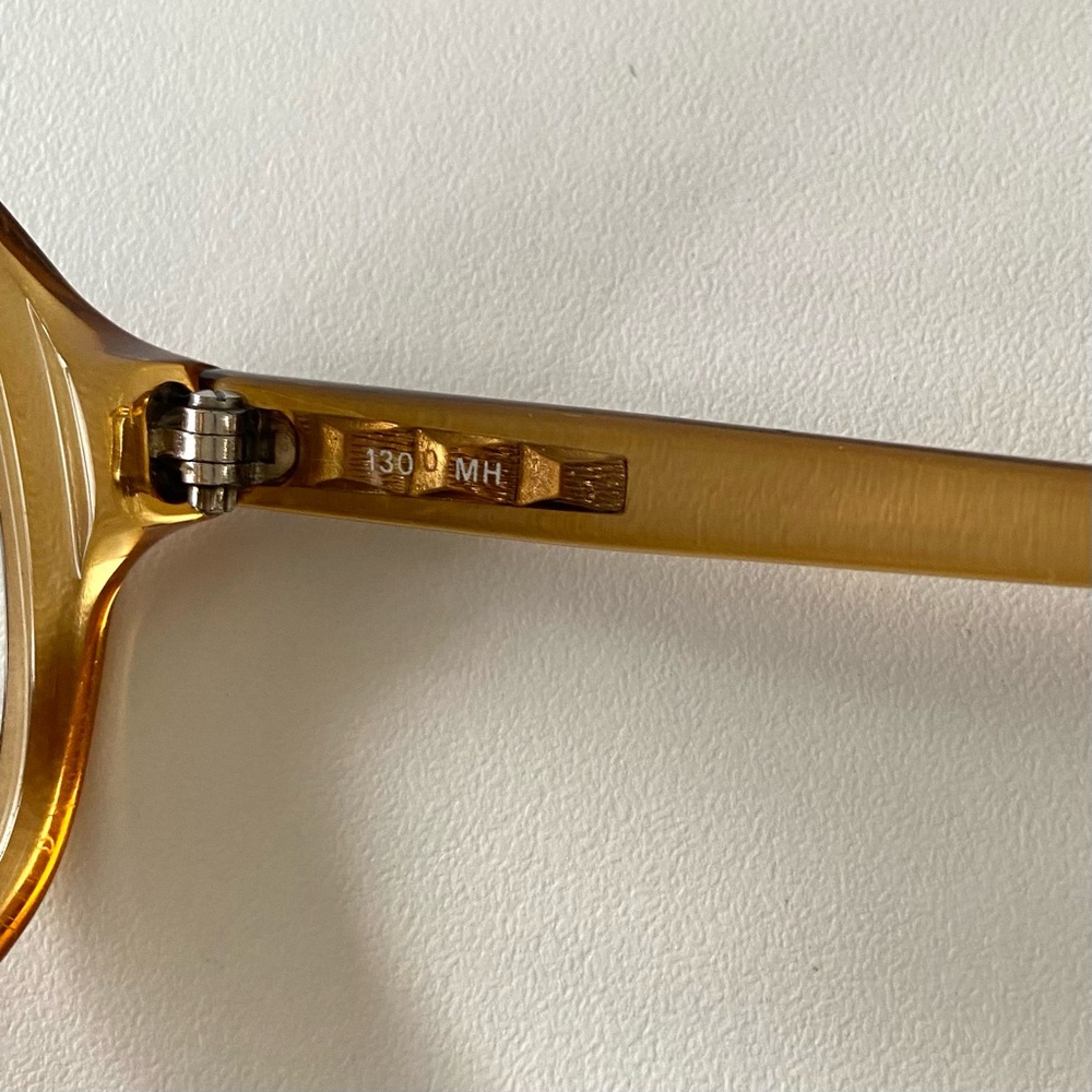 Vintage Zeiss West Germany Acetate Oversized Eyeglasses *FRAMES ONLY* - Picture 12 of 16
